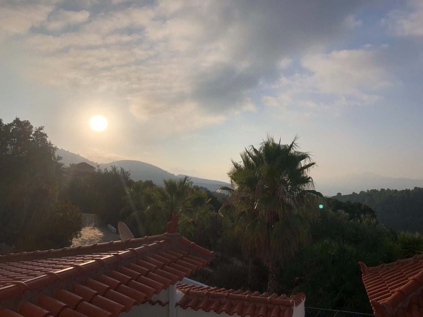 Sonnenaufgang Rund ums Haus